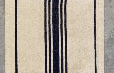 GRAIN SACK MULTI STRIPE NAVY SHORT RUNNER